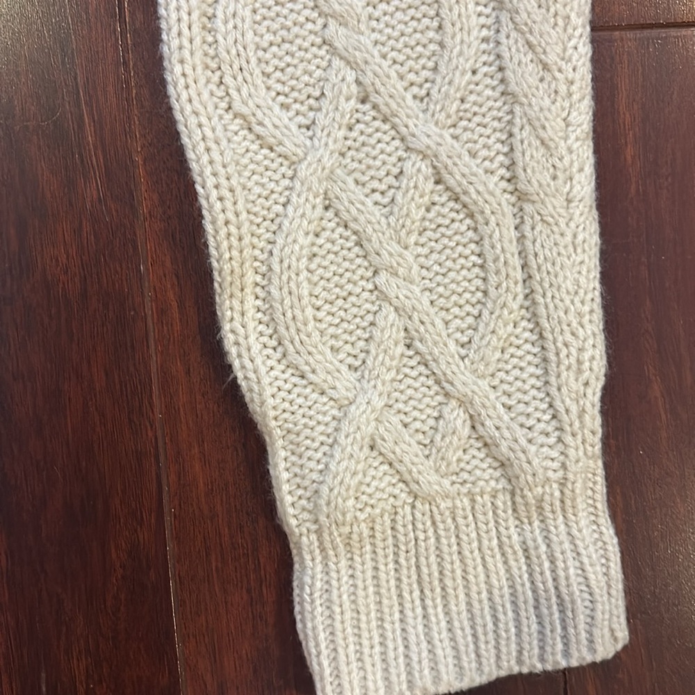 Otinka Cable Pullover In Birch - Picture 7 of 9